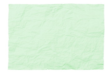 Green blank paper images (isolated)