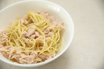 Tuna spaghetti