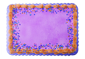 Blank Cake - Add your own writting or message
