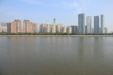Obraz premium Skyline of Guangzhou, China