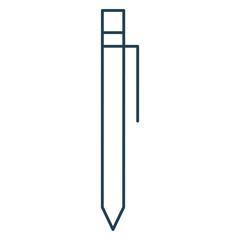 pen writer isolated icon