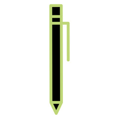 pen writer isolated icon