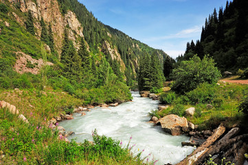 Views of Grigorievsky Gorge. Grigorievskoe gorge is considered one of the most famous sights of...
