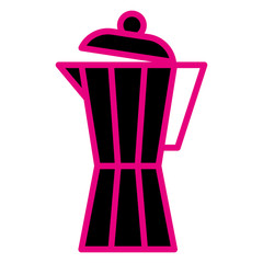 kitchen kettle isolated icon