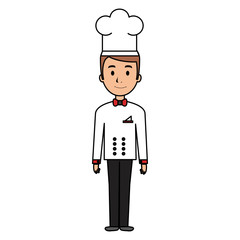 chef with hat avatar character