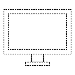 computer display isolated icon