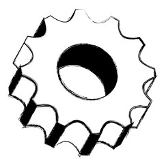 gears machinery isolated icon vector illustration design