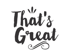 Obraz premium great typography typographic creative writing text image icon