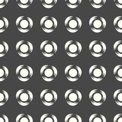 Sun vector illustration on a seamless pattern background