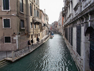 Venice canal in Italy
