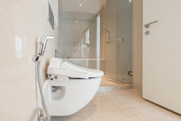Clean and fresh bathroom