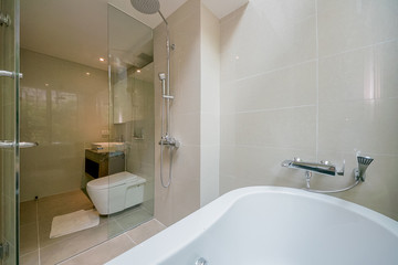 Clean and fresh bathroom