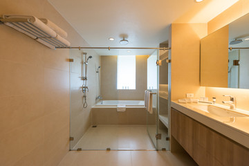 Clean and fresh bathroom