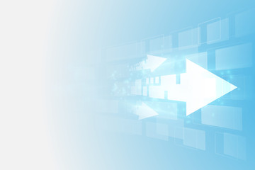 Fototapeta premium Abstract future vector digital speed technology