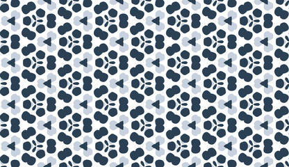 Retro geometric pattern in repeat. Fabric print. Seamless background, mosaic ornament, vintage style.