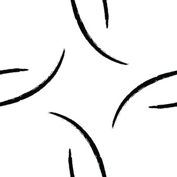 recommend clip art: Black and white seamless pattern with arc