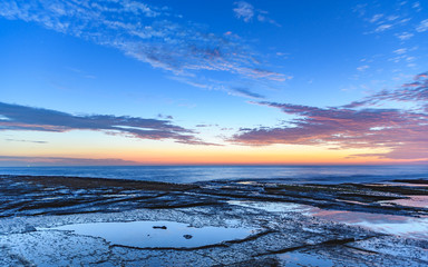 Dawn Seascape and Rock Platform