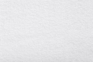 White natural cotton towel background texture