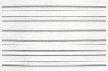 Sheet music for musical notes