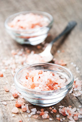 Pink salt from the Himalayas