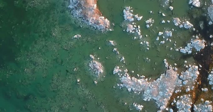 Mono lake 4K drone shots