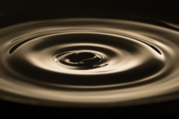 Coffee Waves Close-Up