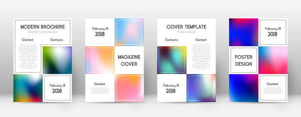 Flyer layout. Business gorgeous template for Brochure, Annual Report, Magazine, Poster, Corporate Presentation, Portfolio, Flyer. Adorable colorful cover page.