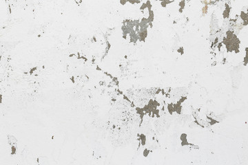 Fototapeta na wymiar White grunge concrete wall texture