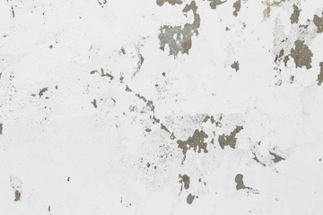 White grunge concrete wall texture