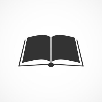 Vector image of the book icon.