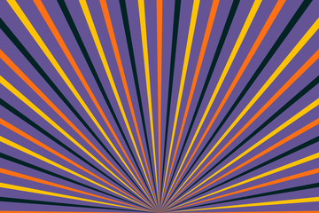 Sunburst rays pattern. Vector illustration.