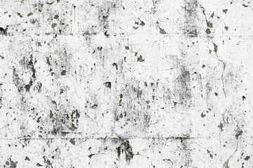 White grunge concrete wall texture