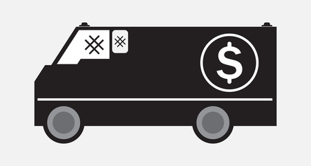 Money delivery Van or Armored Van