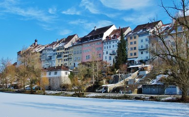 Altstadt von Wil im Winter