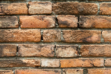 red brick wall texture background