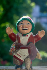 Ekeko god of abundance and prosperity statuette in the mythology and folklore of the people from...