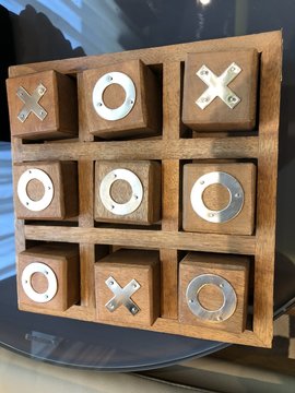 OX borad game with wooden block for children and adult