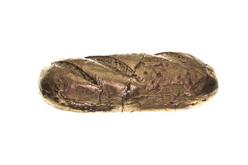 bread isolated on white background