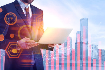 Communication and network concept