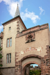 Kientzheim. Château de Schwendi - 16ème siècle. Alsace, Bas Rhin. Grand Est
