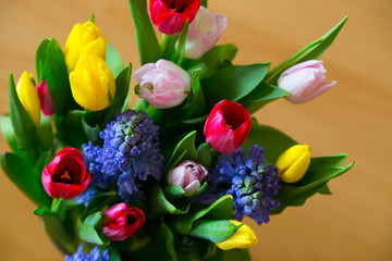 Obraz na płótnie Canvas Bouquet of tulips