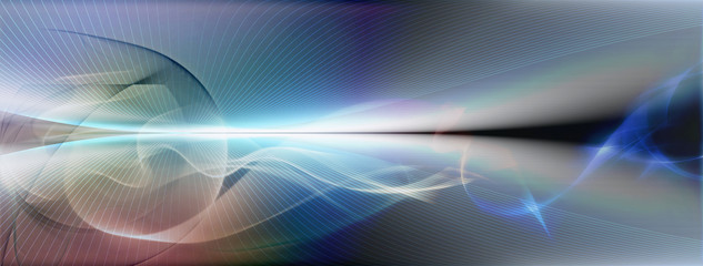 linien raum horizont bewegung farben