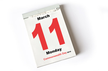 11. March 2019 Commonwealth Day