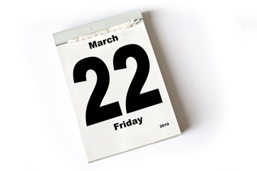 22. March 2019
