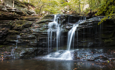 Waterfall at Ricketts Glen, PA