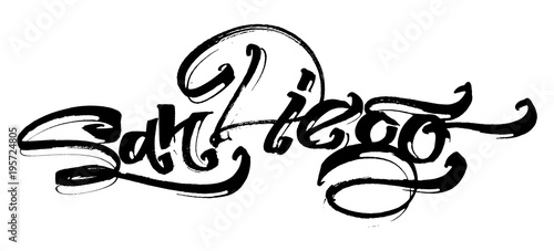 san diego calligraphy