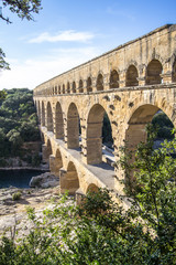 Obraz premium Pont du Gard, France