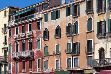 Palace on the Grand Canal, Venice, Italy.