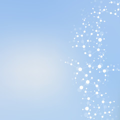 Structure molecule and communication. Dna, atom, neurons. Scientific concept for your design. Connected lines with dots. Medical, technology, chemistry, science background. illustration.