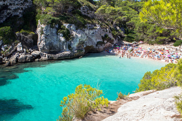 Macarelleta beach, Menorca, Spain
